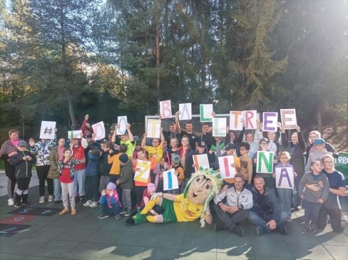 #FootballTree Žilina - návšteva futbalistov 2024