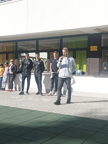 #FootballTree Žilina - návšteva futbalistov 2024