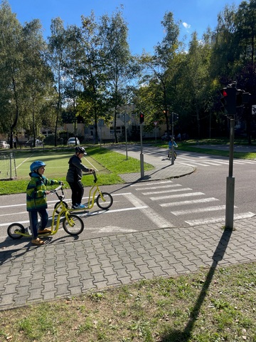 Návšteva dopravného ihriska zo ŠKD október 2024