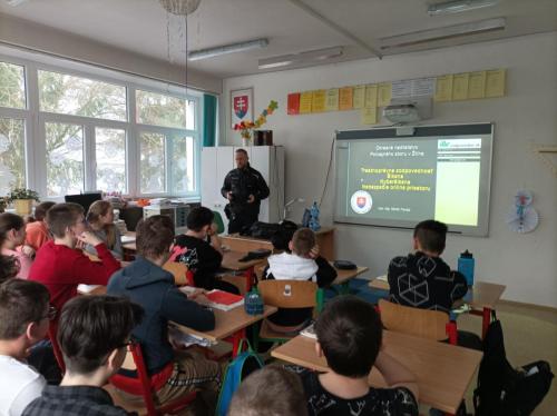 Beseda s policajtom-preventistom